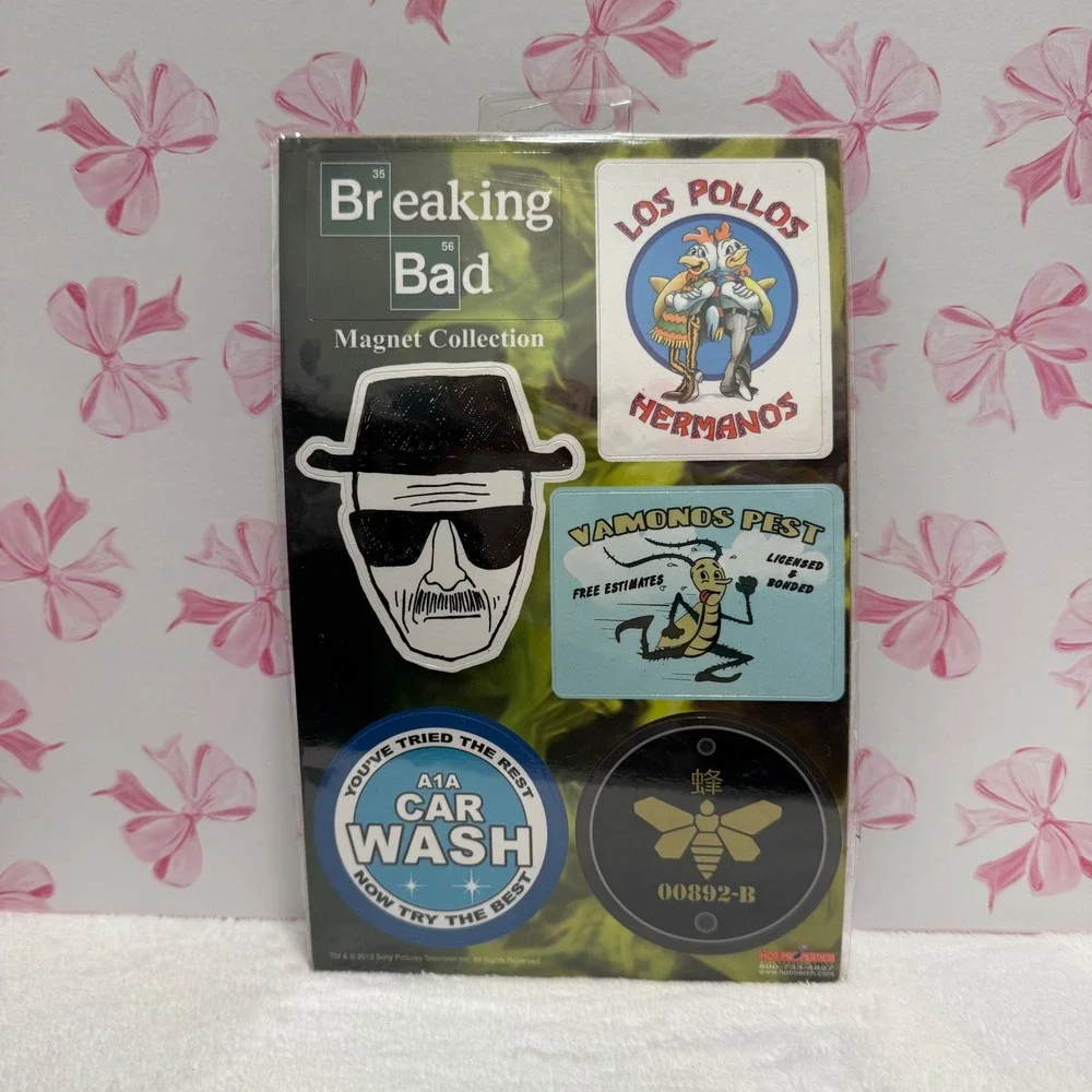 Breaking Bad Magnet Collection‎ Los Pollos Hermanos Heisenberg Pest Control